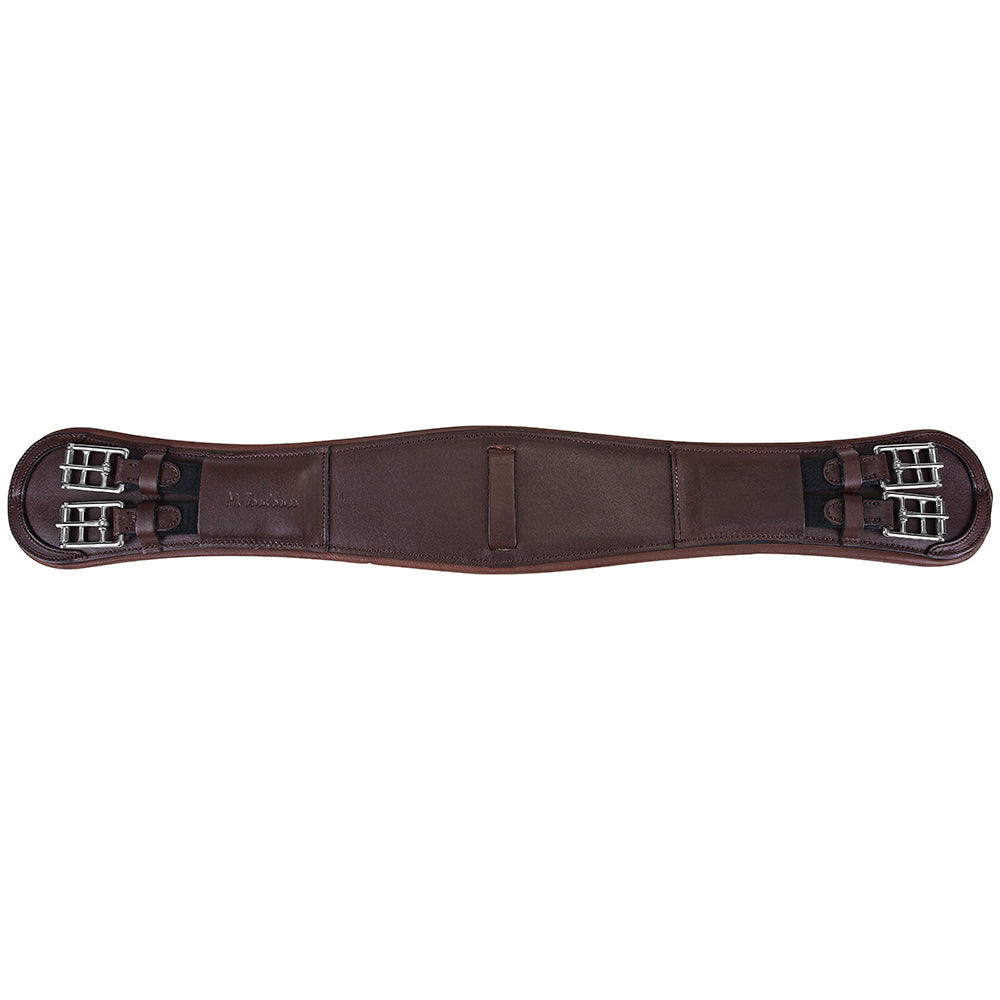 Marcel Toulouse Padded Leather Girth, Brown, 22 – Aiken Tack Exchange